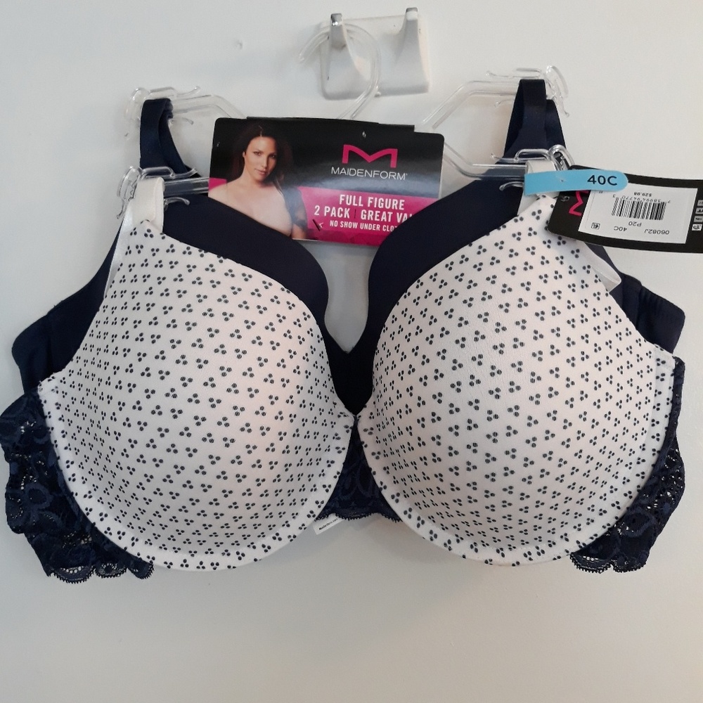 Maidenform 2 pack bra 40C